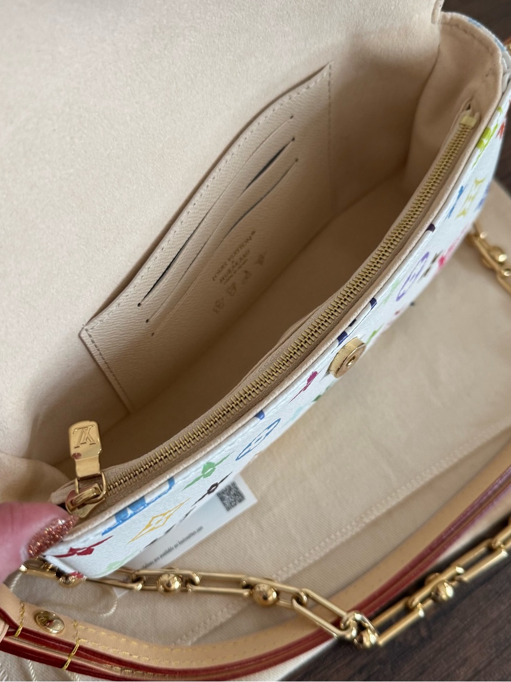 ❌SOLD❌LOUIS VUITTON 2026 Limited Edition Murakami Anniversary Ivy Two Way Bag - Picture 5 of 9